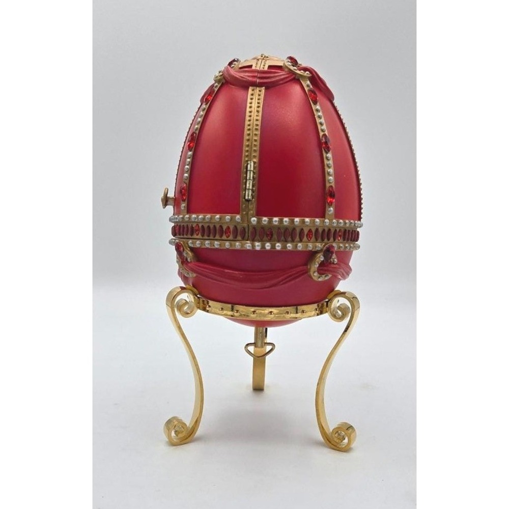 2001 Barbie Countess of Rubies Musical Resin Egg